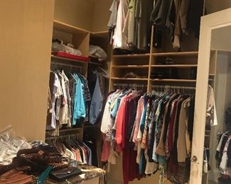Loads of high end Mens and women’s clothes ladies petite 10-14 