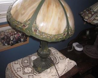 Antique Slag Lamps