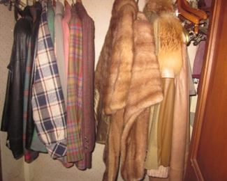 Vintage Furs and Men's Clothing