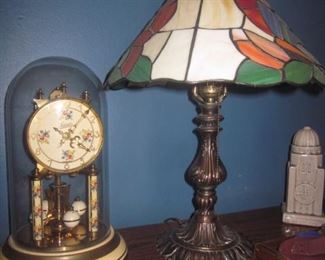 Clocks, Tiffany Style Lighting