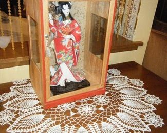 Geisha Girl in nice case.