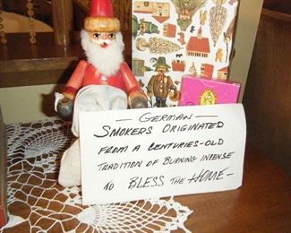 Santa smokes but don't you think of it!