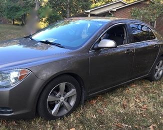 2011 Chevy Malibu w/110K miles. Very nice condition. $5000 obo. Call 615-268-5388 for info.