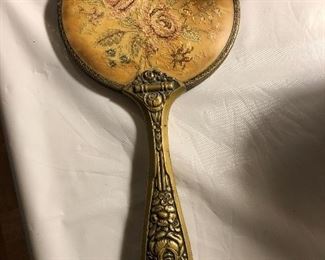 Old hand mirror