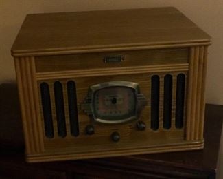 Crowley Record Player and Stereo