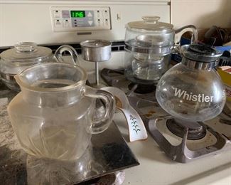 Glass coffee pots