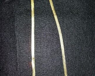 14 kt gold necklace 23.7 grams