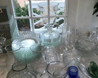 Gorgeous Collection of Glassware.