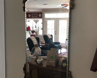 Antique wall mirror 