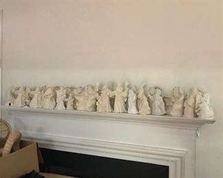 Several hundred pieces of unpainted porcelain molds - think weddings, showers, paint parties!