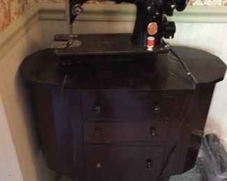 Sewing Cabinet and Sewing Machine.