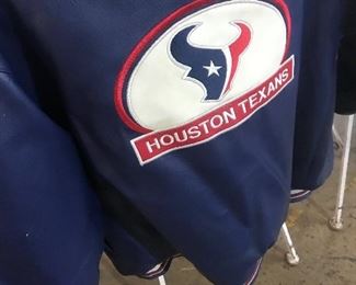 Leather official Texans Jacket