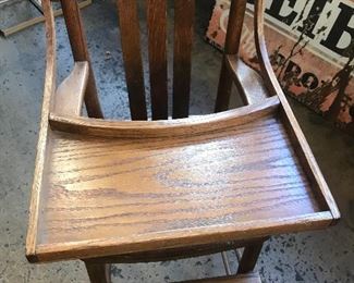 Wood High Chair