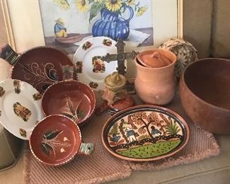 Vintage Mexican Pottery 