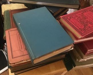 Lots of vintage first edition books 