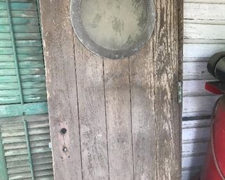 Really cool old ships doors 