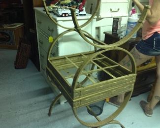 Metal end tables