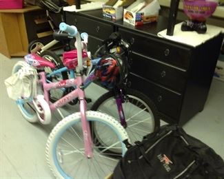 Brand new children's bicycles