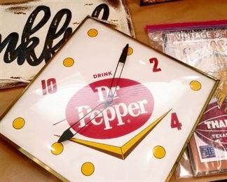 Dr. Pepper Pam Clock