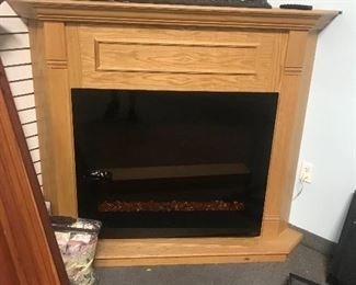 built in gas corner fireplace