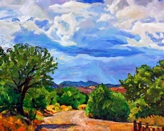 42 LINCOLN PARK II 24 X 36 Oil on Bd