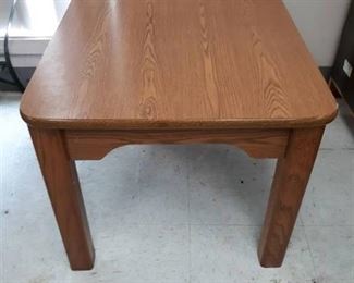 Wood End Table
