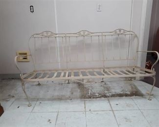 Metal Outdoor Couch