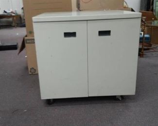 Metal Two Door Printer Cabinet