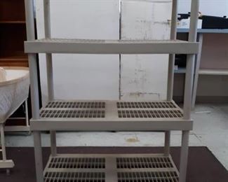 Plastic Storage Shelves