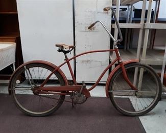 Vintage Hawthorne Montgomery Wards Bicycle w/ Tall Handlebars