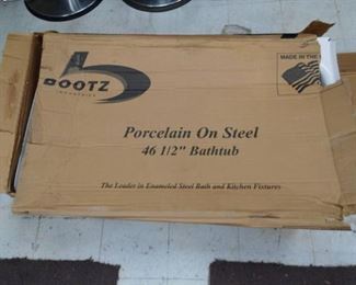 Bootz Porcelain on Steel 46 1/2" Bathtub