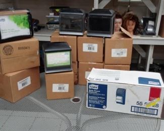 Napkin Dispensers, Bath Tissue Dispenser Lot