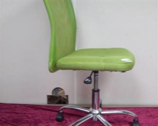 Lime Green Rolling Task Chair