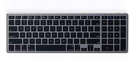 Satechi Aluminum Slim Wireless Keyboard with Numeric Keypad