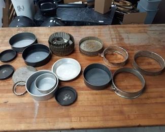 Misc Bakeware Pans Lot