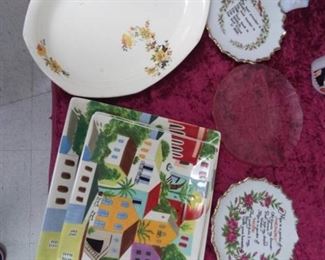 Collectible and Decorative Plates Lot