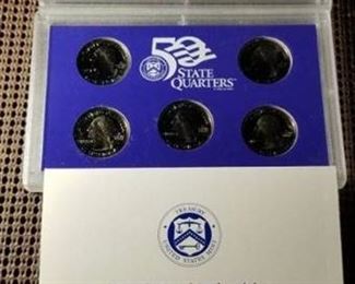 2001 S US Mint Proof Set