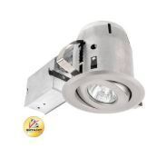 Utilitech Brushed Nickel with Gimbal