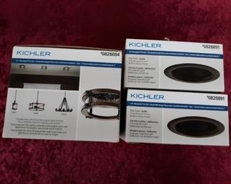 Lot of Kichler Trim Kits