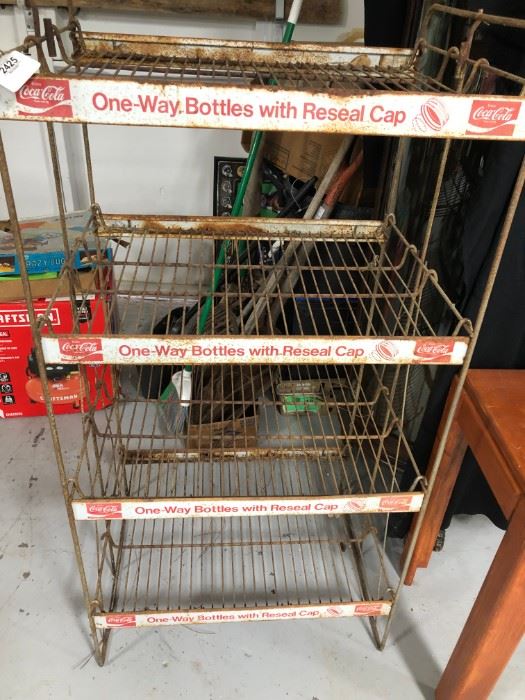 Vintage Coca Cola Display Rack