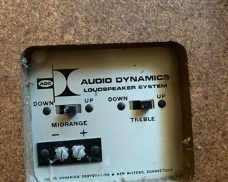 #11 Pair of ADC Audio Dynamics speaker $75.00