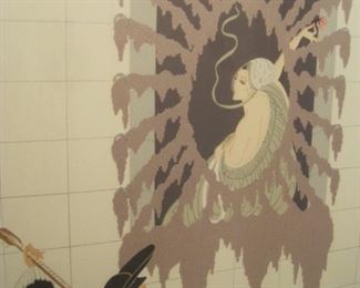 Erte, a limited edition serigraph on paper by Erte (1892-1990), numbered and hand signed by the artist, from an edition of 300.