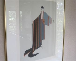 Erte Lithograph from an edition of 300.