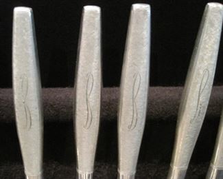 Sterling Silver Flatware service for 12, Monogrammed "B".