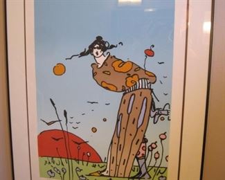 Peter Max from an edition of 250.