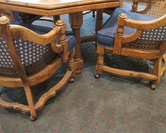 Table and four Chairs.