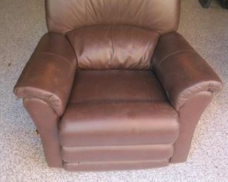 Leather Armchair.