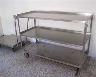 Stainless NSF Carts.