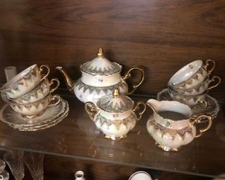 Bavaria Mitterteich Porcelain tea set 