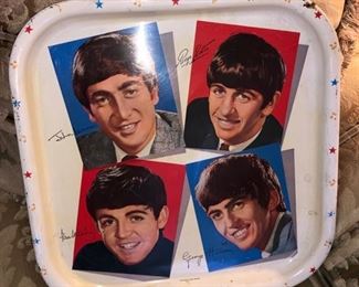 Vintage Beatles tray
